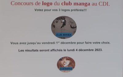 concours logo club manga